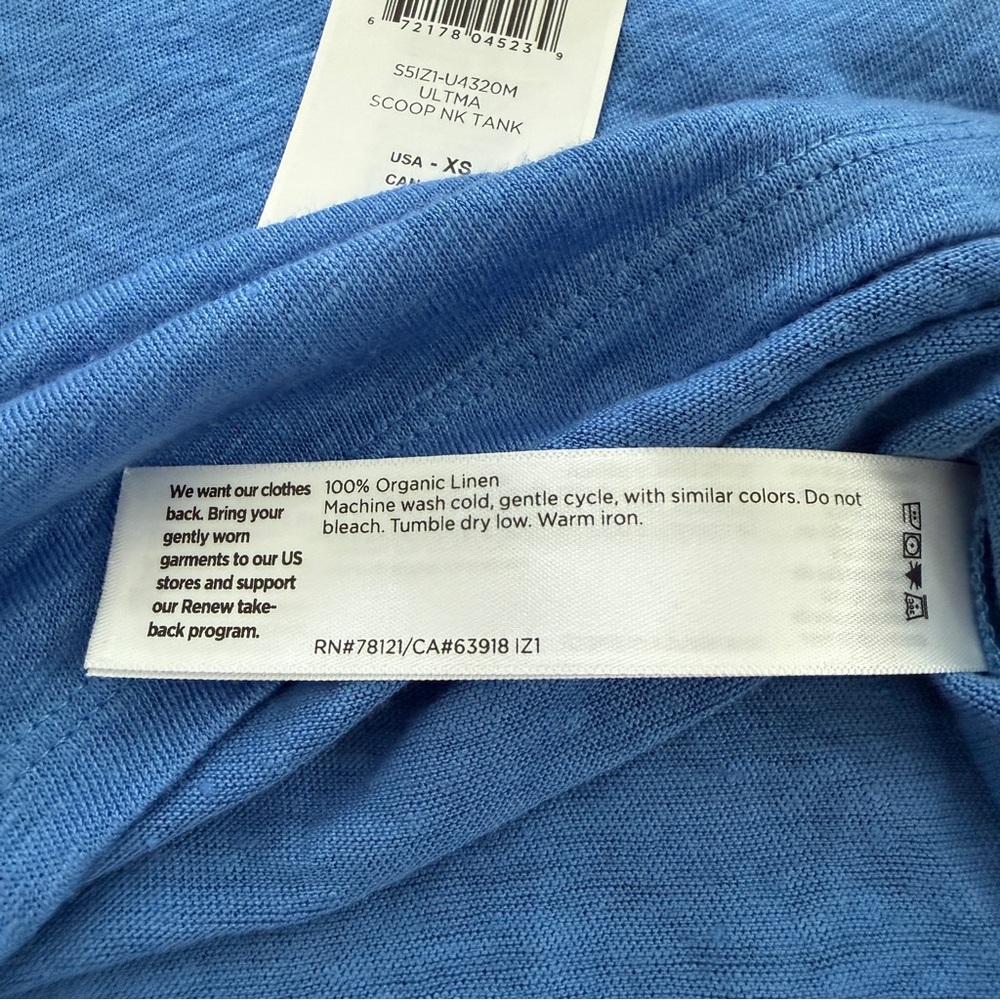 Eileen Fisher Linen Tank Womens XS NWT - Picture 7 of 8